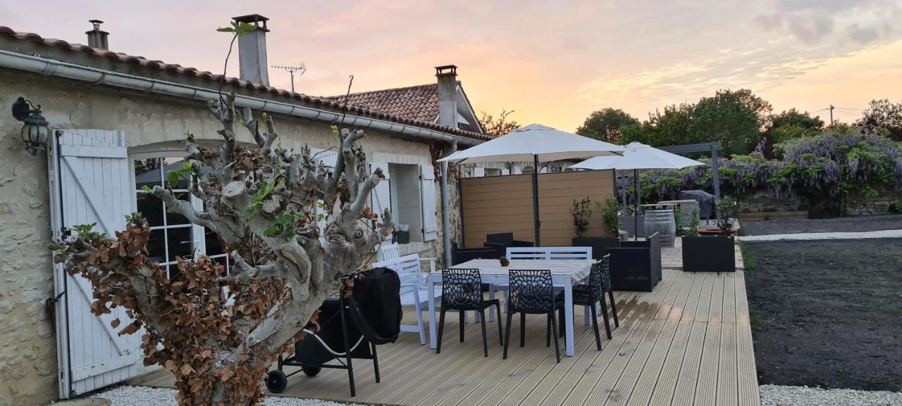 Villa Domaine des Prés de Joussac - Protocole sanitaire strict à Jau-Dignac-et-Loirac Extérieur photo