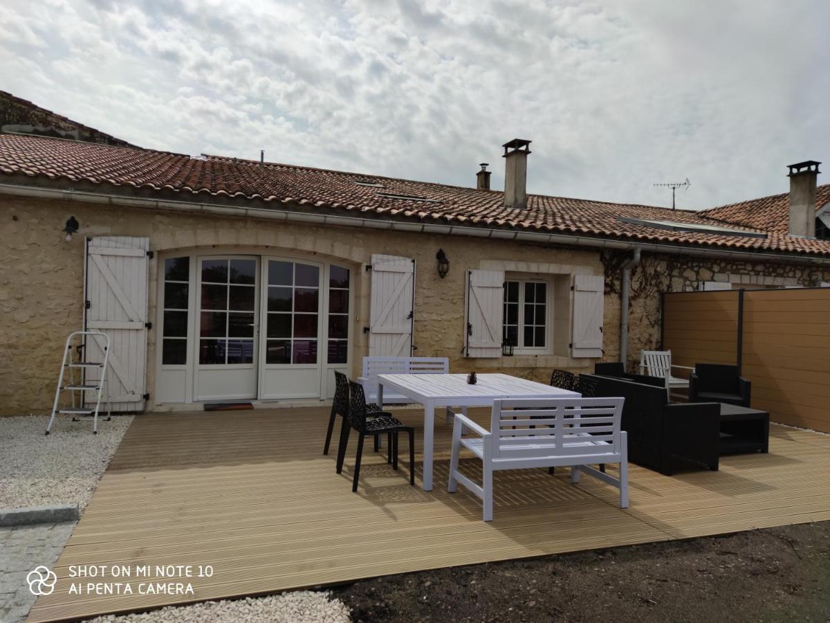 Villa Domaine des Prés de Joussac - Protocole sanitaire strict à Jau-Dignac-et-Loirac Extérieur photo