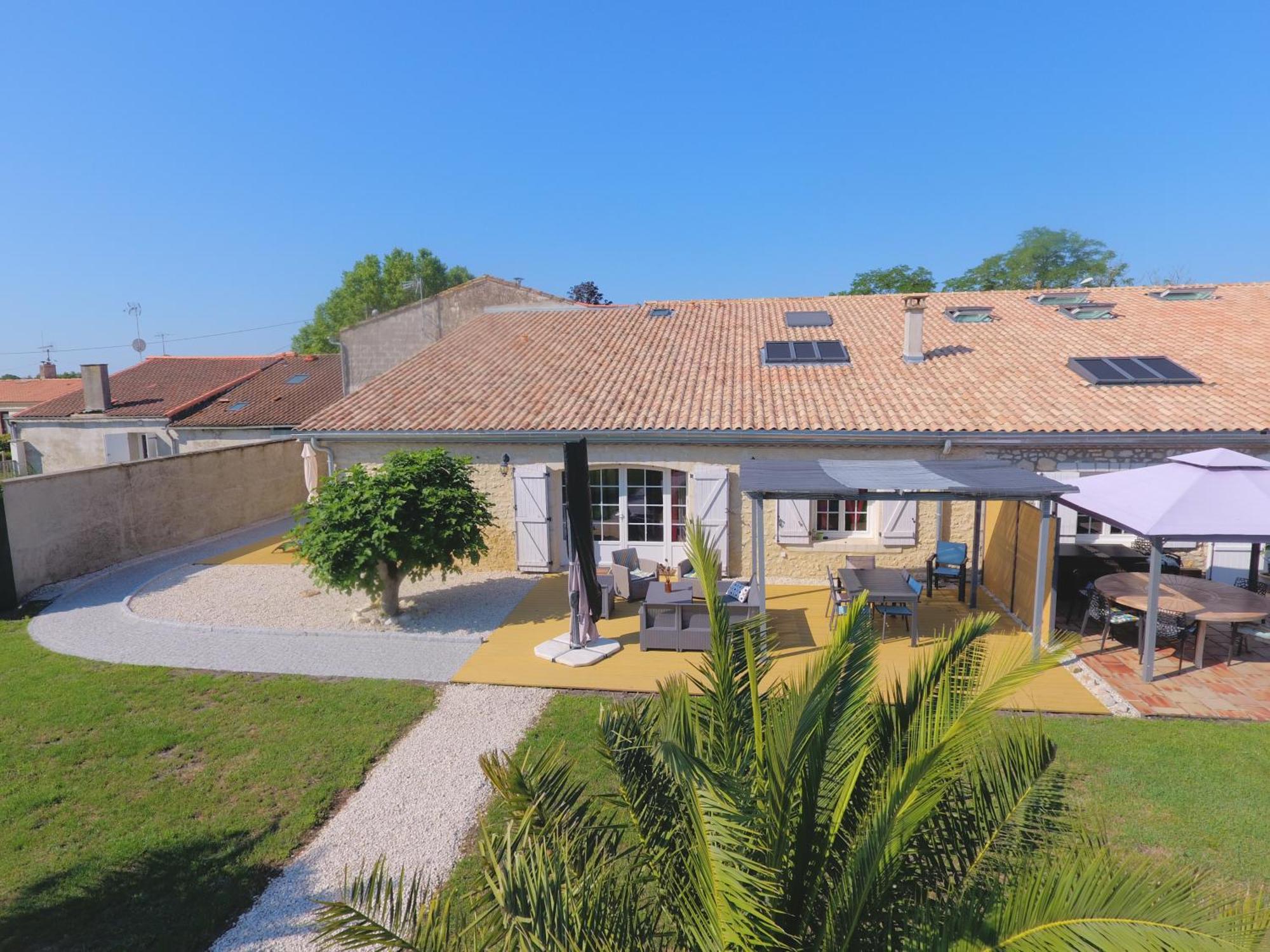Villa Domaine des Prés de Joussac - Protocole sanitaire strict à Jau-Dignac-et-Loirac Extérieur photo