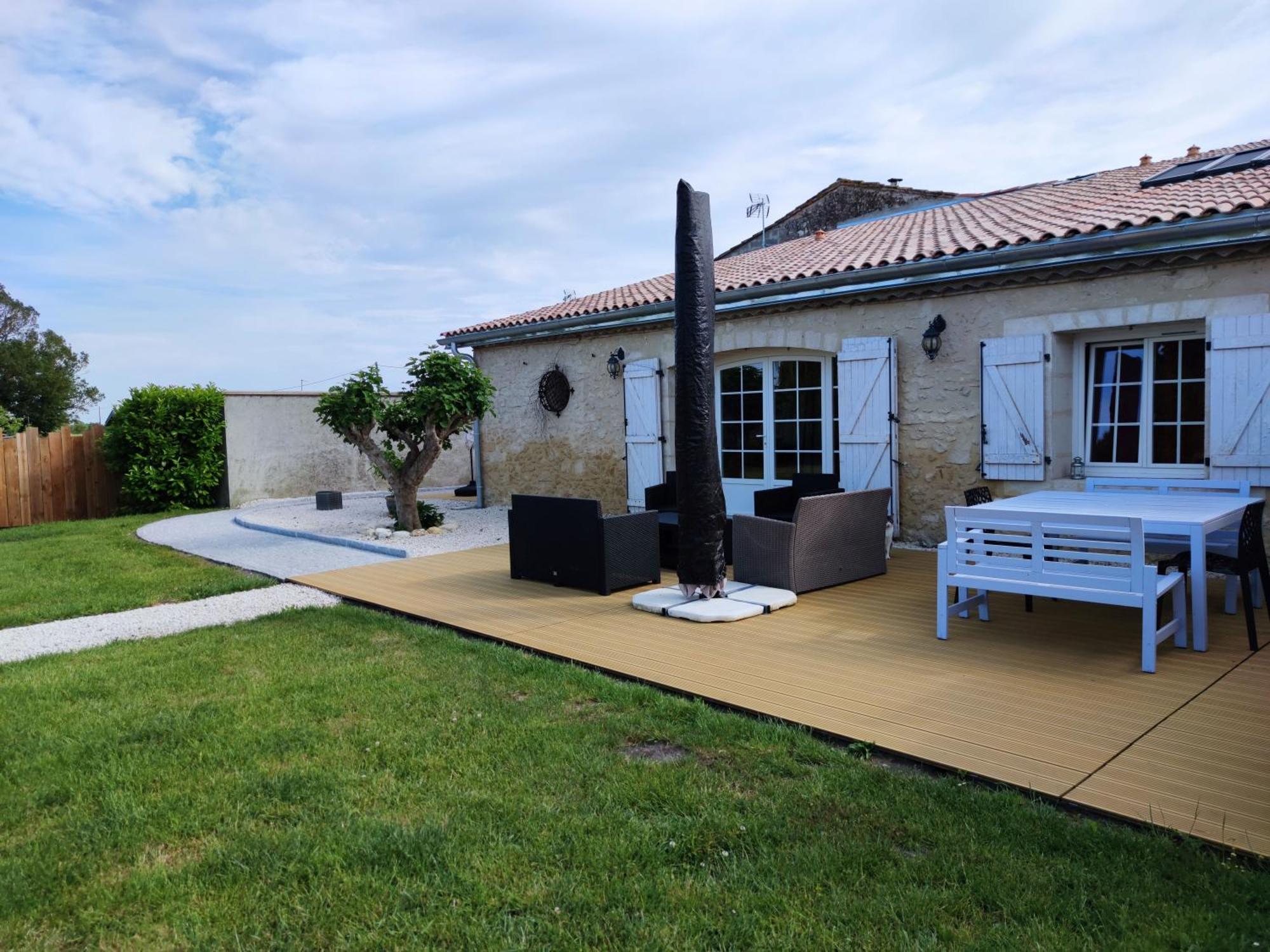 Villa Domaine des Prés de Joussac - Protocole sanitaire strict à Jau-Dignac-et-Loirac Extérieur photo